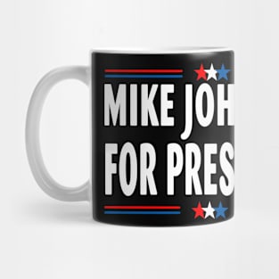 Mike Johnson For President 2024 American Flag Mug